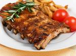 Eat Barbecue Pork Ribs